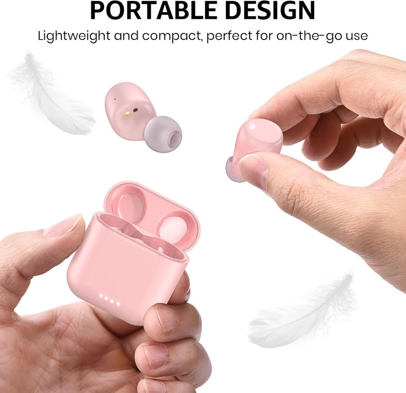 TOZO T6 Wireless Earbuds, Bluetooth 5.3 Ear Buds, Stereo Sound in Ear Headphones, 50 Hours Playtime, Wireless Charging Case, APP Customizable EQs, IPX8 Waterproof Earphones - Image 5